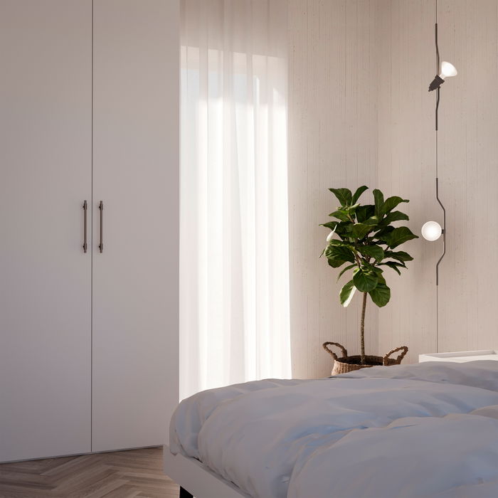 Emuca Lot de 5 poignées pour meubles Riad, L232mm, entraxe 192mm, Aluminium, Bronze