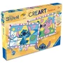 Ravensburger CreArt Junior - Peinture par numéros Stitch - Kit artistique avec 2 tableaux, peintures et pinceau - À partir de 5 ans - Réf. 12023214