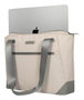 Targus Avila Tote Sac à main ordinateur portable 15-16 pouces - Sac fourre-tout sacoche pour femme avec compartiment rembourré - Vert foncé Gris Taille unique - TSS981GL
