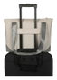 Targus Avila Tote Sac à main ordinateur portable 15-16 pouces - Sac fourre-tout sacoche pour femme avec compartiment rembourré - Vert foncé Gris Taille unique - TSS981GL