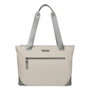 Targus Avila Tote Sac à main ordinateur portable 15-16 pouces - Sac fourre-tout sacoche pour femme avec compartiment rembourré - Vert foncé Gris Taille unique - TSS981GL