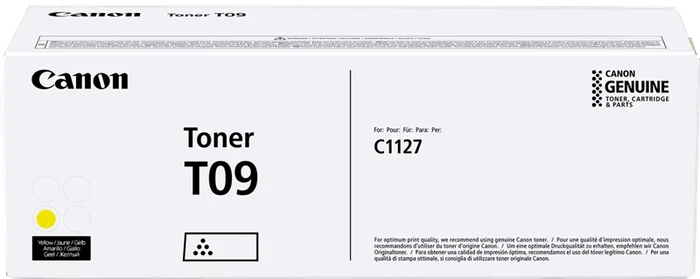 Canon Cartouche Toner Jaune T09 3017C006 5900 Pages Canon Cartouche Toner Jaune T09 3017C006 5900 Pages
