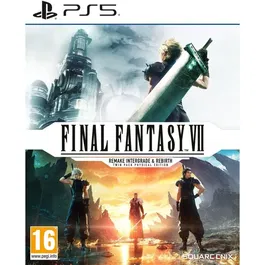 Square Enix - Pack Double FINAL FANTASY VII REMAKE INTERGRADE & REBIRTH - Édition Physique - Jeu PS5