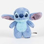 Cerdá - Sac à dos peluche Stitch 16 x 28 x 11 cm - Bleu - À partir de 3 ans