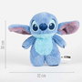 Cerdá - Sac à dos peluche Stitch 16 x 28 x 11 cm - Bleu - À partir de 3 ans
