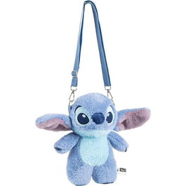 Cerdá - Sac à dos peluche Stitch 16 x 28 x 11 cm - Bleu - À partir de 3 ans