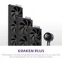 NZXT Kraken Plus 360 (RL-KN360-B2) - Watercooling avec écran LCD carré 1.54" personnalisable - Noir - Refroidissement liquide pour PC