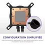 NZXT Kraken Plus 360 (RL-KN360-B2) - Watercooling avec écran LCD carré 1.54" personnalisable - Noir - Refroidissement liquide pour PC