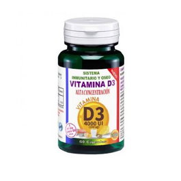 ROBIS Vitamine D3 4000UI haute concentration 60 capsules