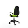 PIQUERAS Y CRESPO Chaise de bureau Algarra, simili cuir pistache