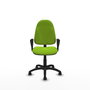 PIQUERAS Y CRESPO Chaise de bureau Algarra, simili cuir pistache