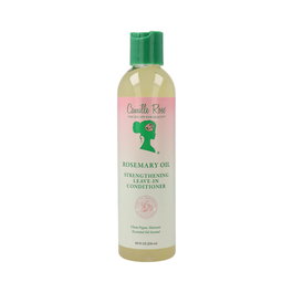 Camille Rose - Après-shampoing fortifiant sans rinçage à l'huile de romero 236 ml, pour hydratation, démêlage et stimulation de la croissance capillaire