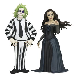 NECA Beetlejuice Beetlejuice Pack 2 Figurines Toony Terrors Beetlejuice & Delores 15 cm
