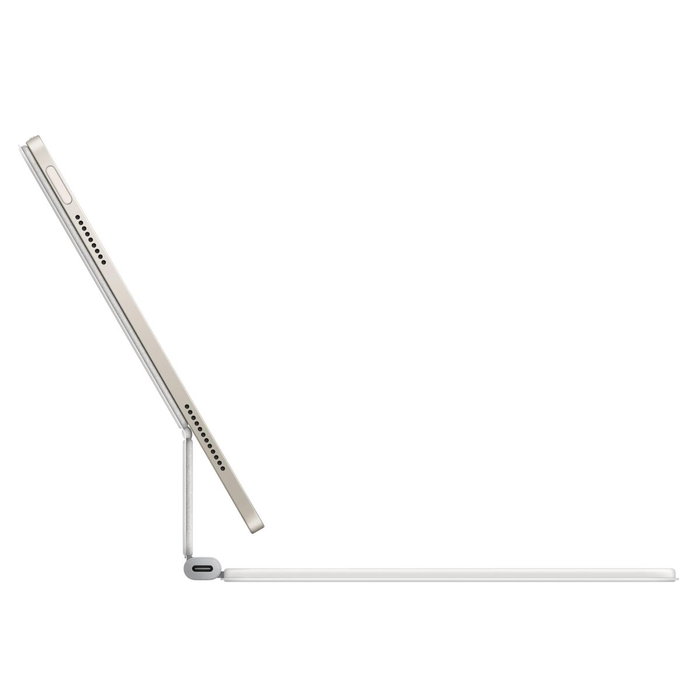 Clavier Apple MDFV4Y/A Blanc Espagnol Qwerty