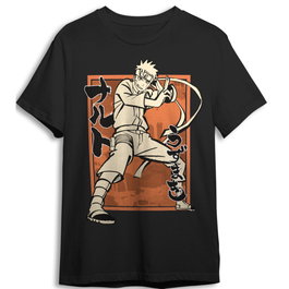 Superplay Naruto Shippuden T-Shirt Pose Black (L)