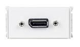 Vivolink Plaque Murale DisplayPort, Blanche