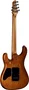 EKO Guitare Électrique Aire 800 Musa Red Flamed Eko, Corps Alisier, Manche Érable Torréfié, 24 Frettes