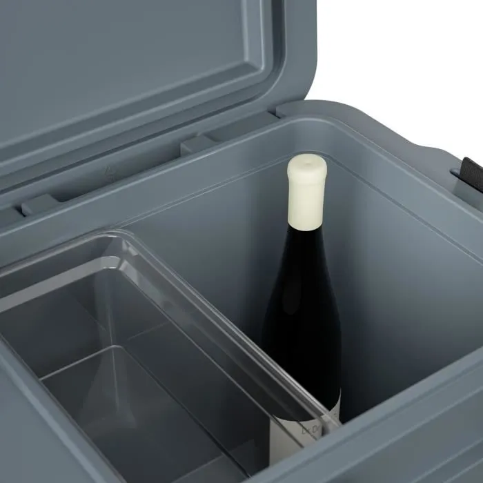 Dometic Cool Ice CI 28 - Glacière isotherme 28 L, capacité 32 canettes, rotomoulée pour une isolation durable plusieurs jours, utilisation extérieure