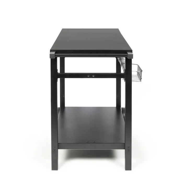 Livoo Dessert pour plancha GS170N avec tablette rabattable, 2 roues, plateau 85 x 50 cm et espace de rangement