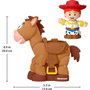 Fisher-Price Set de figurines Little People Jessie et Perdigón Toy Story