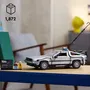 LEGO 10300 - La Machine à Remonter le Temps de Retour vers le Futur - Maquette DeLorean DMC-12 pour Adultes et Fans