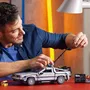 LEGO 10300 - La Machine à Remonter le Temps de Retour vers le Futur - Maquette DeLorean DMC-12 pour Adultes et Fans