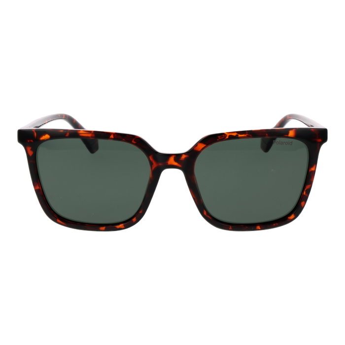 Polaroid PLD-4163-S-55086UC Lunettes de soleil Marron/Vert