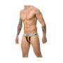 Tanga Mob Eroticwear Noir Orange M