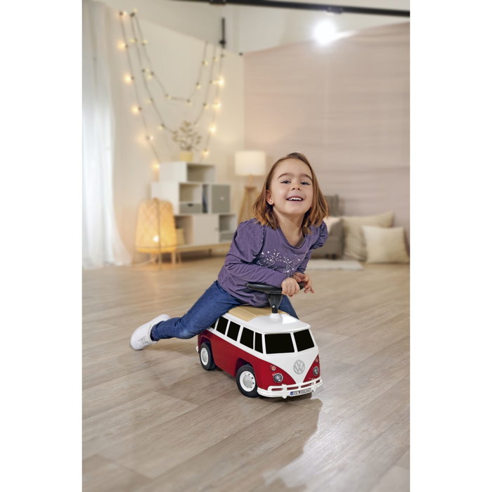 Big BIG Bobby Car Baby VW T1 rouge