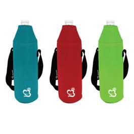 Marbueno Botellero Poliester 0,5L Porte-bouteille Pliable Camping Plage Coloris Varié 23,5x6,5 cm 10152