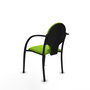 Piqueras Y Crespo Hellín Chaise de Bureau Pistache avec Bras Fixes