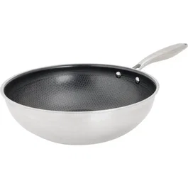 Cosy & Trendy Wok HEXAPRO en acier inoxydable Ø24 cm