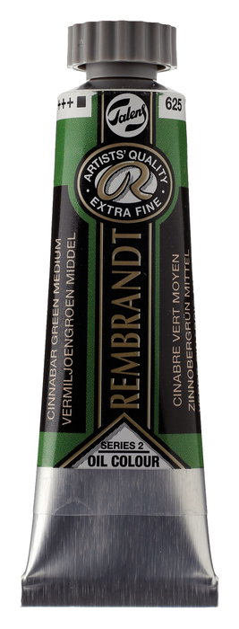 Rembrandt Peinture à l'huile Vert Cinabrio Medio 625, 15 ml Rembrandt Peinture à l'huile Vert Cinabrio Medio 625, 15 ml