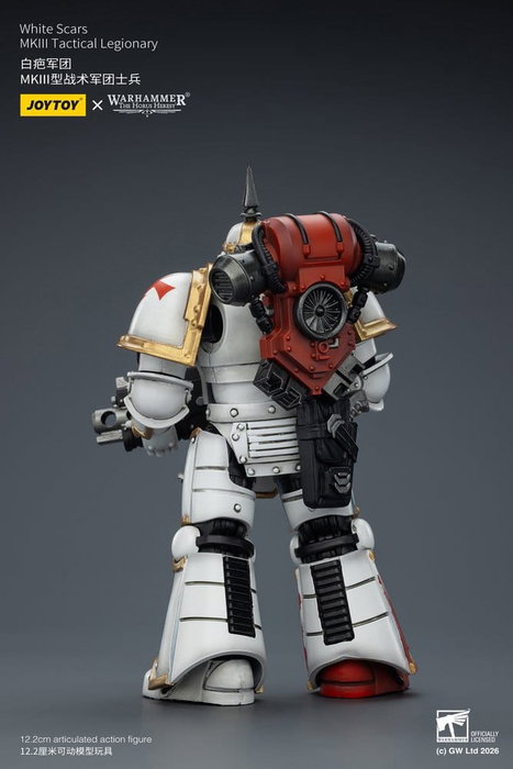 Joy Toy (CN) Warhammer The Horus Heresy White Scars MKIII Tactical Legionary 12 cm Joy Toy (CN) Warhammer The Horus Heresy White Scars MKIII Tactical Legionary 12 cm