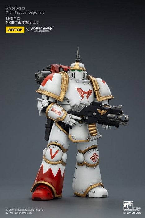 Joy Toy (CN) Warhammer The Horus Heresy White Scars MKIII Tactical Legionary 12 cm Joy Toy (CN) Warhammer The Horus Heresy White Scars MKIII Tactical Legionary 12 cm