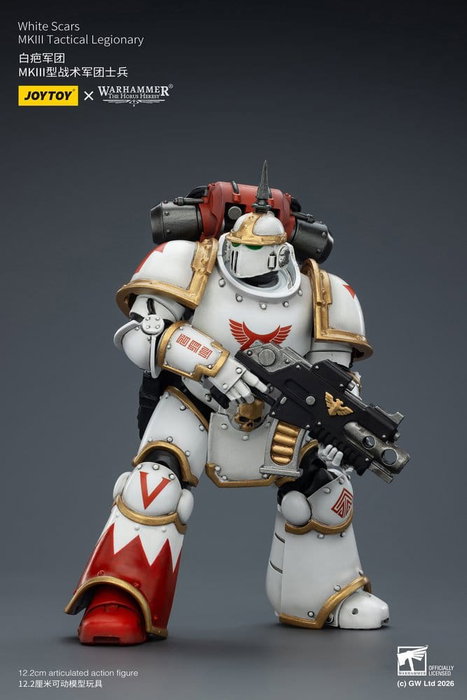 Joy Toy (CN) Warhammer The Horus Heresy White Scars MKIII Tactical Legionary 12 cm Joy Toy (CN) Warhammer The Horus Heresy White Scars MKIII Tactical Legionary 12 cm