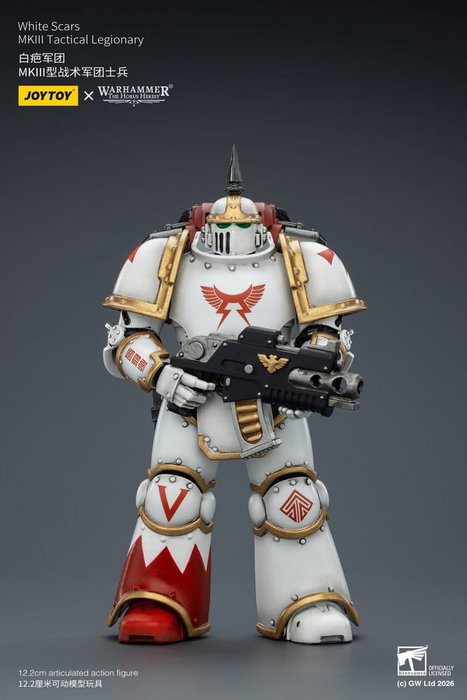 Joy Toy (CN) Warhammer The Horus Heresy White Scars MKIII Tactical Legionary 12 cm Joy Toy (CN) Warhammer The Horus Heresy White Scars MKIII Tactical Legionary 12 cm