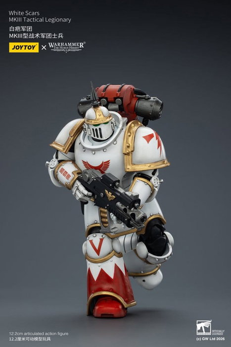 Joy Toy (CN) Warhammer The Horus Heresy White Scars MKIII Tactical Legionary 12 cm Joy Toy (CN) Warhammer The Horus Heresy White Scars MKIII Tactical Legionary 12 cm
