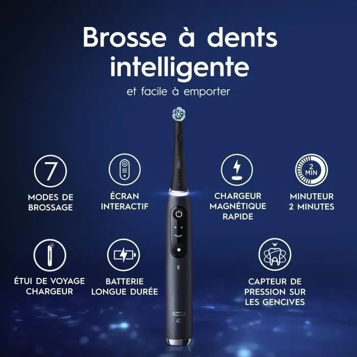 Oral-B Brosse à dents électrique iO Series 9 Professional Care 069199 Noir