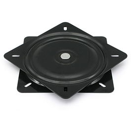 Q&Q Albora Q&Q Plato Giratorio 360º 250x250 Mm Negro 80 Kg Acero 3 Mm