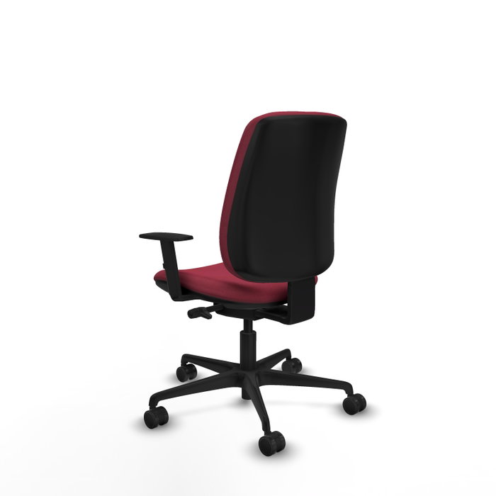 Piqueras y Crespo Chaise de Bureau B1D036N Bordeaux