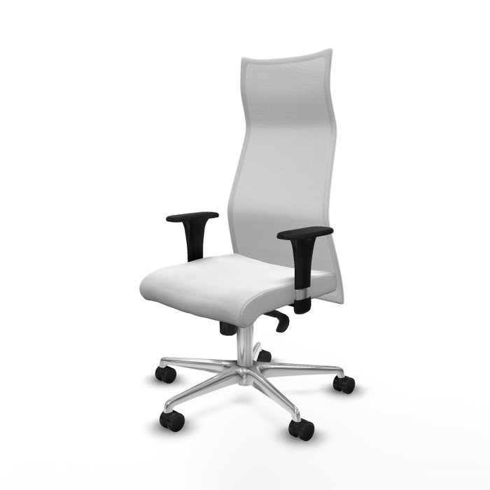 Piqueras y Crespo Chaise de Bureau Albacete XL Blanc