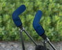 KioKids Protector para manillar de sillita en neopreno azul - Paire de protège-poignées réglables en néoprène pour poussette ou landau