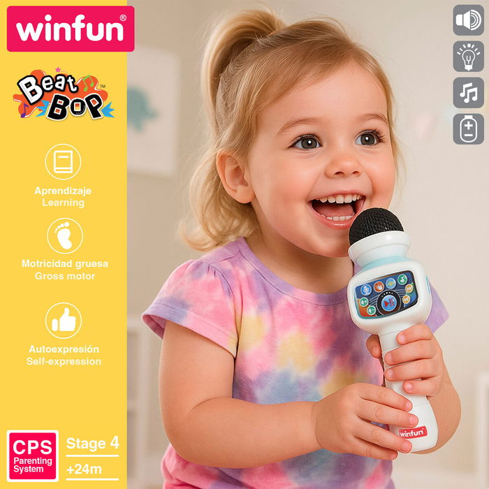 Microphone Karaoké Winfun 4 Unités
