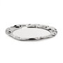 Alessi - Bandeau rond en acier inoxydable 18/10 ø 44 cm, design de Lluís Clotet - Plateau de service pour cuisine et réception