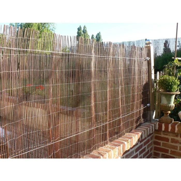 Nature Canisse NATURE en Osier Naturel 3x1 m - Occultation Décorative pour Jardin et Balcon - FSC®