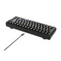Hiditec GKE010006 Clavier Gaming 75% Mécanique Gateron Pro Brown Hot-Swap Bluetooth 5.0 2.4GHz USB AZERTY Français