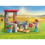 Playmobil 71471 Vétérinaire avec animaux de la ferme, 55 pièces