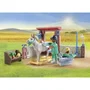 PLAYMOBIL 71471 Set de jeu Vétérinaire avec animaux de la ferme, 55 pièces, à partir de 4 ans