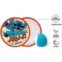 Disney - Jeu de lance-attrape Stitch avec 2 raquettes scratch et balle souple adhésive pour enfants - Jouet d'extérieur et d'intérieur pour motricité et coordination